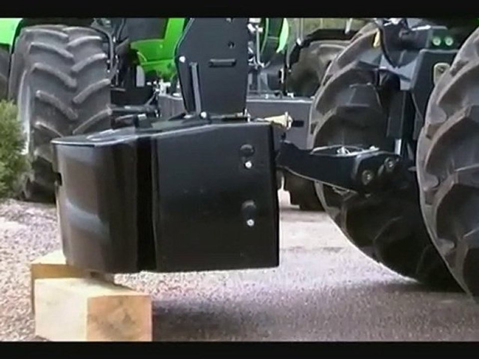 EUROMASSE LA MASSE DE TRACTEUR AGRICOLE/BTP EVOLUTIVE