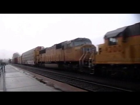 UP #4929 W/ a Short Manifest