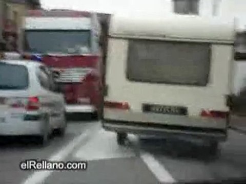 Course poursuite avec une caravane - Video Course poursuite