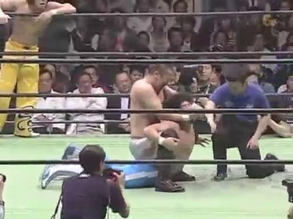 Bryan Danielson & Atsushi Aoki vs Taiji Ishimori & Kanemaru