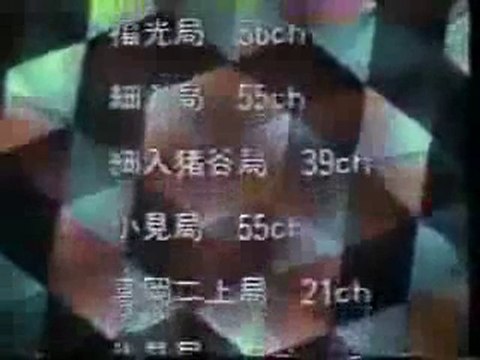 JOLR TV (Japan) Sign Off Closedown 1985