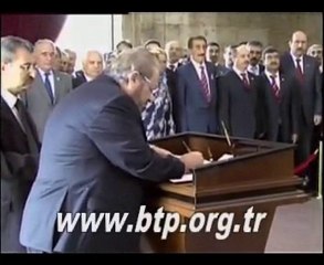 BTP ANITKABİR ZİYARETİNDEN ÇOK ÖZEL GÖRÜNTÜLER