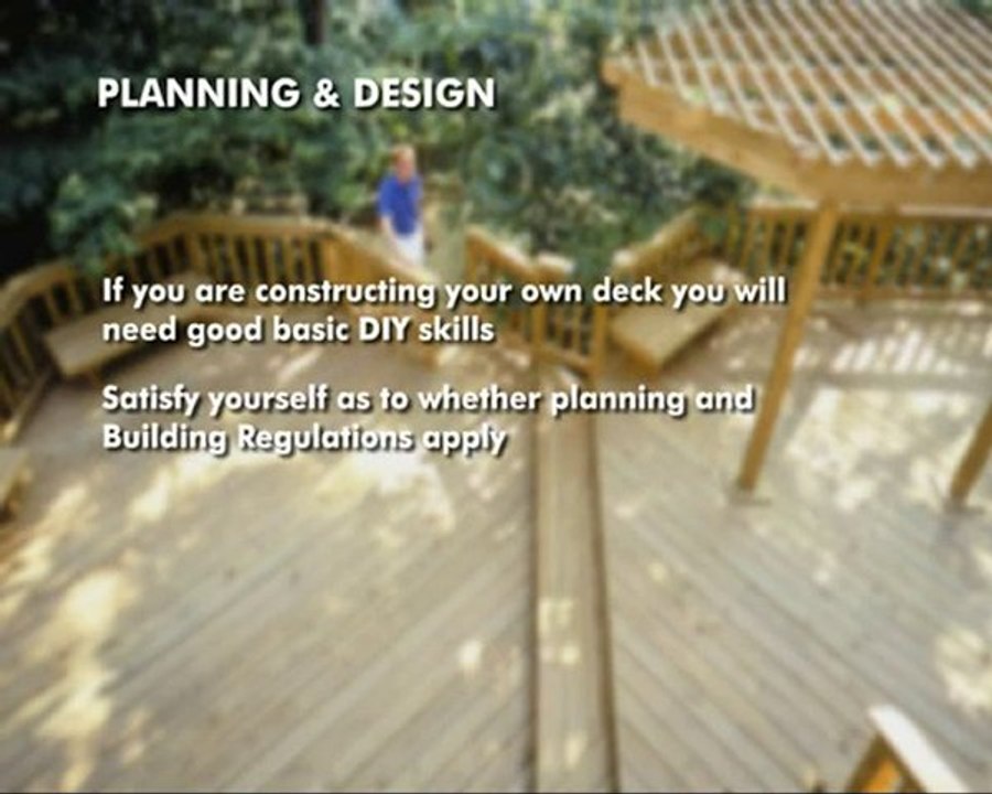How to Build a Deck. Part 03 - Planning & Design.