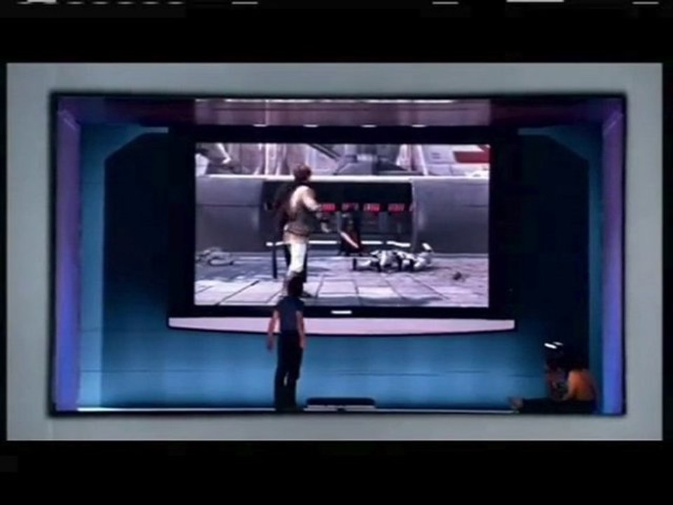 Aperçu du jeu Star Wars compatible Kinect / Projet Natal