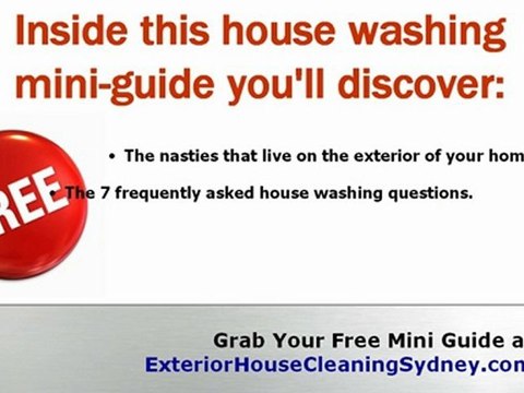 Exterior House Cleaning Sydney – Free House Washing Mini