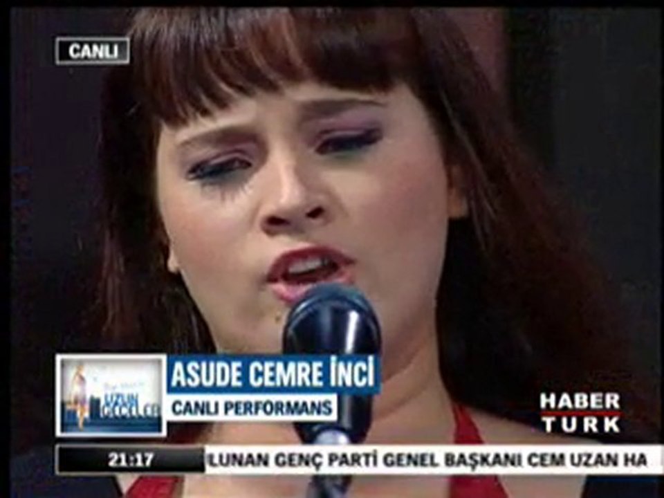 ASUDE CEMRE INCI, SOYLESI VE CANLI PERFORMANS TINGANNAR HT