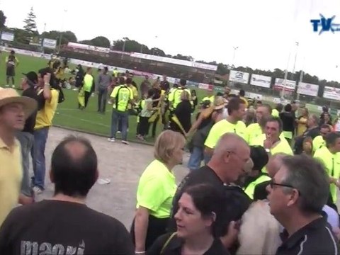 L'US Carcassonne XV en Pro D2 après la victoire à Tyrosse