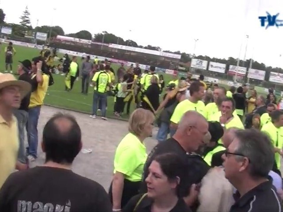 L'US Carcassonne XV en Pro D2 après la victoire à Tyrosse
