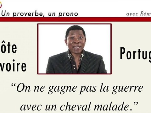 Un proverbe, un prono : Côte d'Ivoire-Portugal