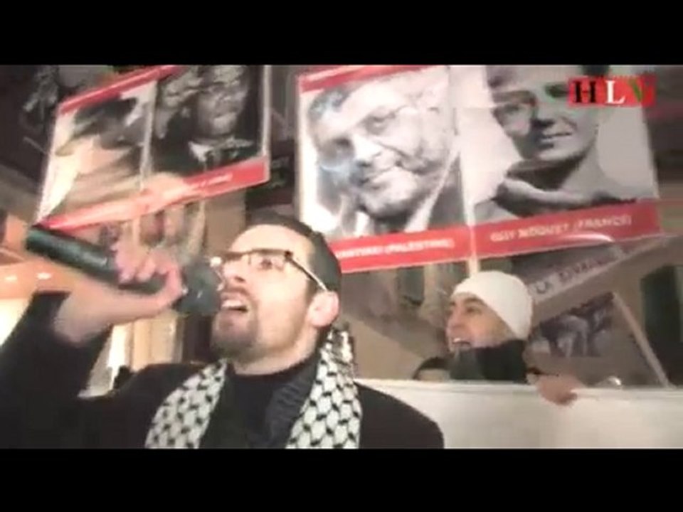 Manifestation pour Gaza à Bourg en Bresse