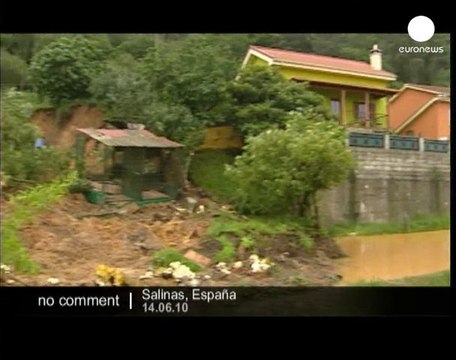 Heavy rains causes floods in France and Spain - no comment