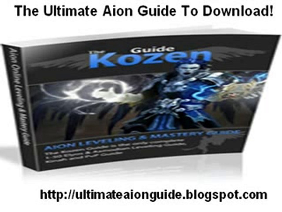 The Ultimate Aion Guide To Download