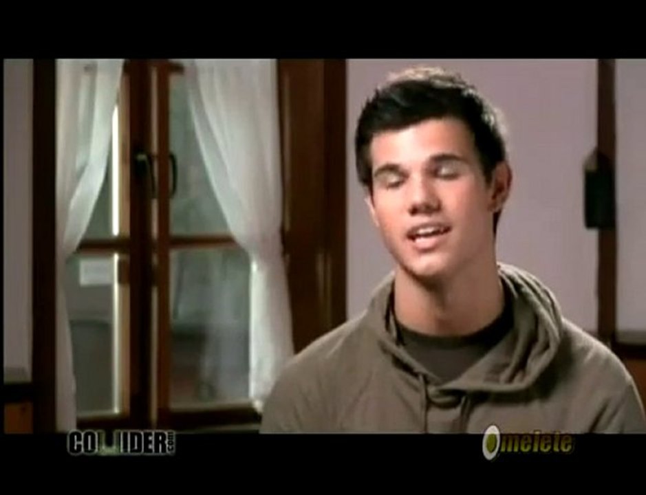 Taylor Lautner On Set Interview The Twilight Saga Eclipse