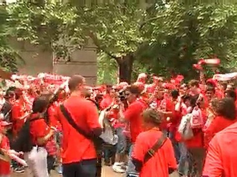 Finale Cholet Basket Le Mans_ Parc de BERCY- Fanfare 4