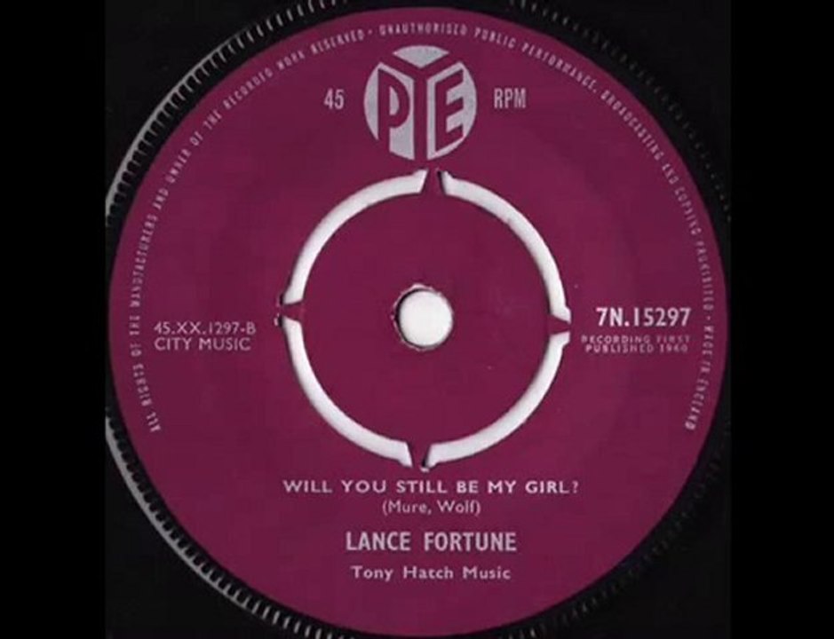 Lance Fortune - Will You Still Be My Girl