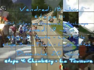 Les étapes 2010 / Tour des Pays de Savoie