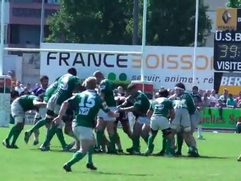 Florian Napoly, USB, après le match contre St-Etienne