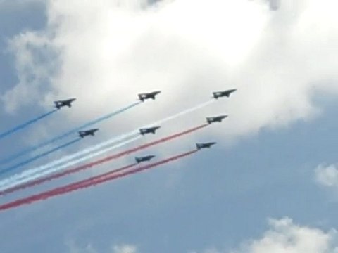 PATROUILLE DE FRANCE A HYERES LE 13 JUIN 2010