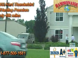 Used 2002 Ford Thunderbird  Hardtop Covertible For Sale in C