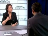 Christine Boutin au Talk Orange-Le Figaro