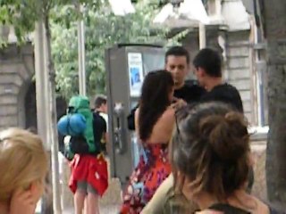 Fighting over a girl