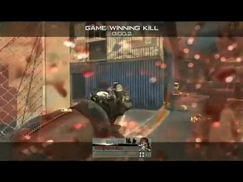 Gothika's Game Winning Kills with Throwing Knife (mw2)