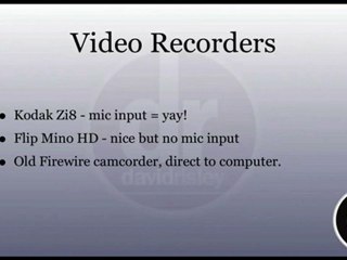 What's the Best Video Recorder to Use for Web Videos