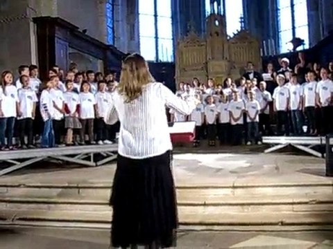 Concert Voces8 à Marsal avec les classes PAC