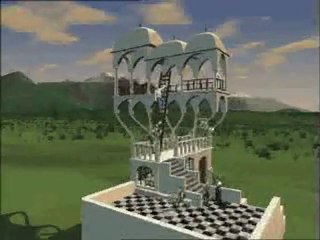 Belvedere. Escher, 1958