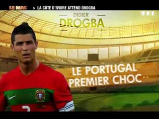 Didier Drogba, avant le match