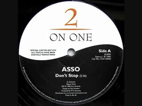 80's Boogie music rare - Asso - Dont Stop 1983