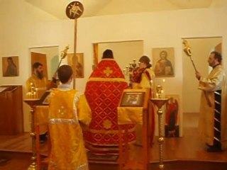 1st Liturgy at St. Nicholas in McKinney, Part 1