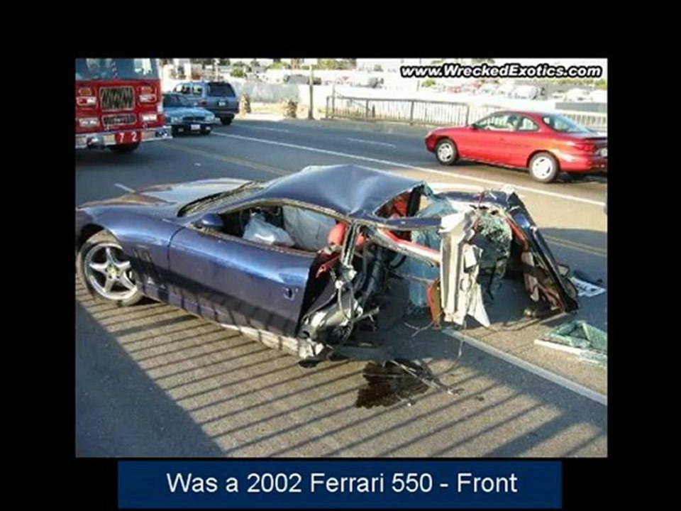 Horrific Exotic Sport Car Crashes