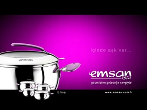 Emsan Elma Paslanmaz Çelik Tencere Reklamı