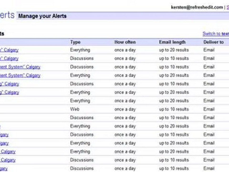 Use Google Alerts to Listen for Opportunities