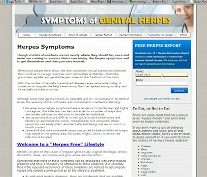 Symptoms of genital herpes Cold Sore Symptoms - Is Your Cold