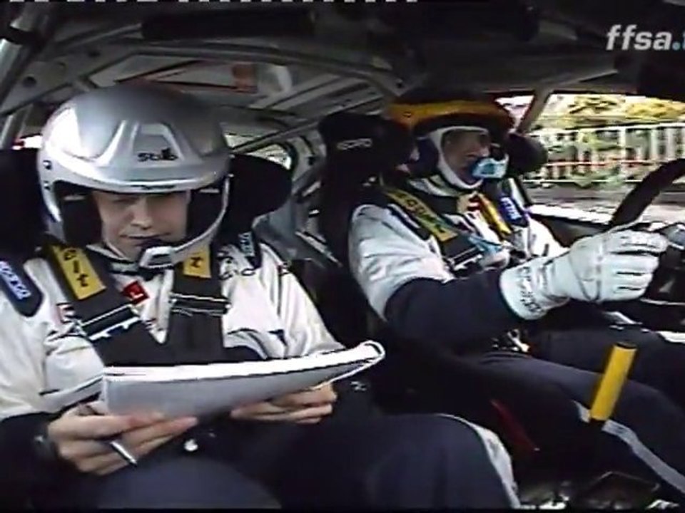 Rallye - Ronde Limousine - caméra embarquée Bouffier