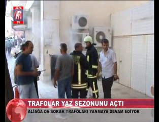 aliağa'da trafolar yaz sezonunu açtı