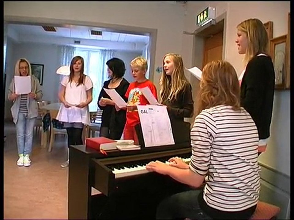 Sång och gitarr läger.