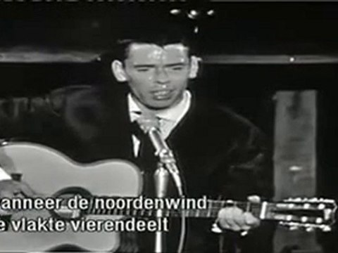 Jacques Brel Le plat pays concert 1964