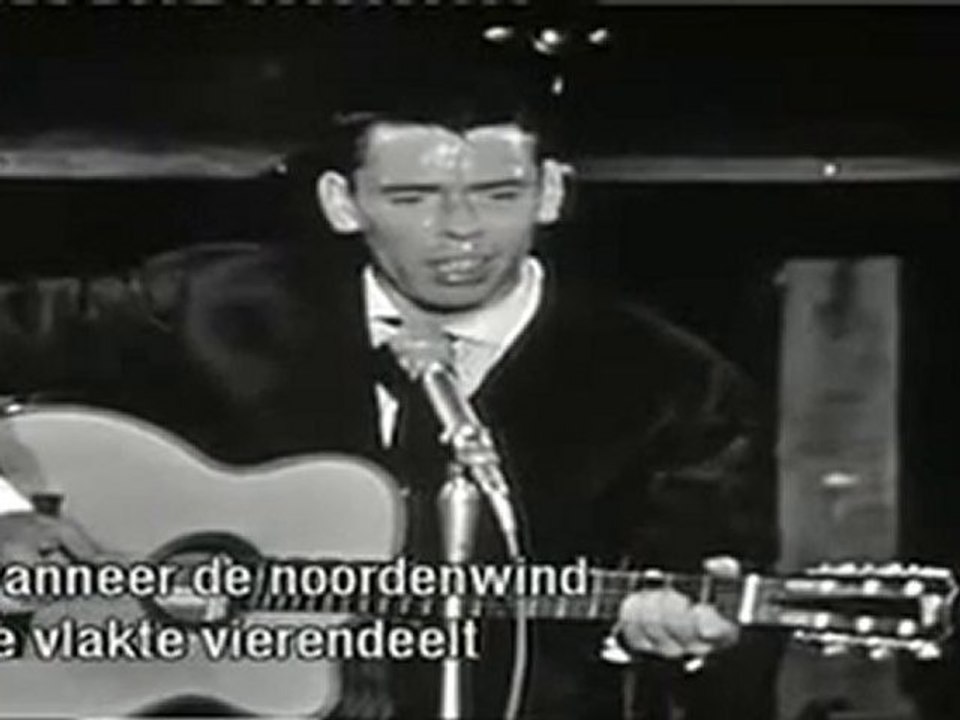 Jacques Brel Le plat pays concert 1964