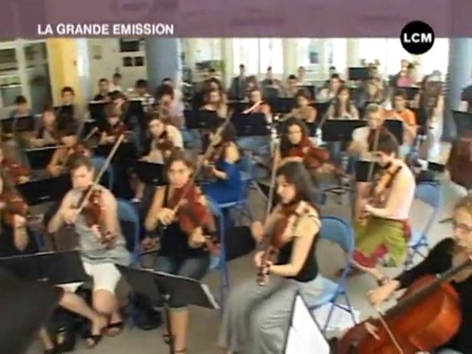 L'Orchestre des jeunes de la méditerranée et Marseille 2013