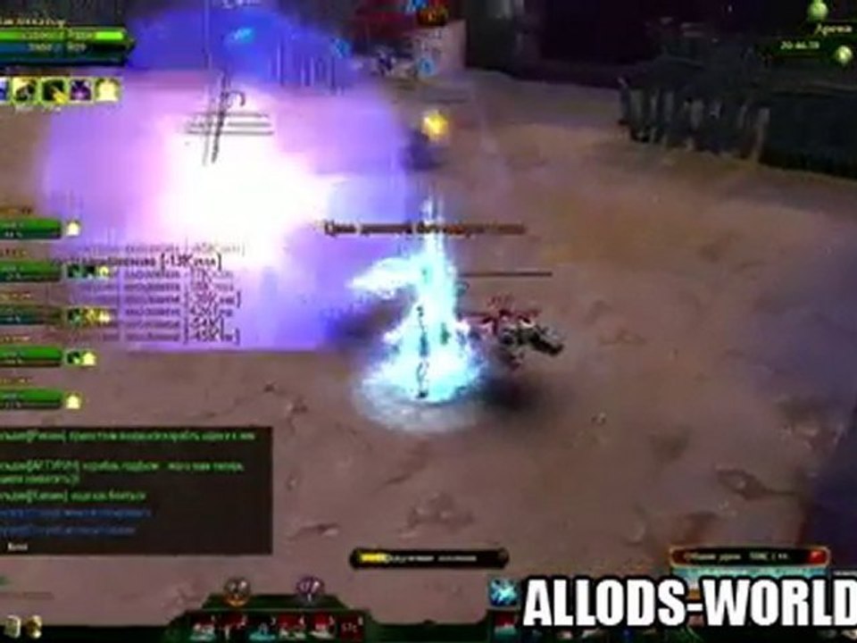 Massive PVP Battle in Allods Online