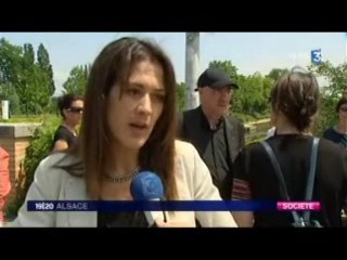 Immigration:Sandrine Bélier soutient Ardi ! (F3 Alsace)