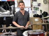 Drum Lessons - Double Bass with one foot