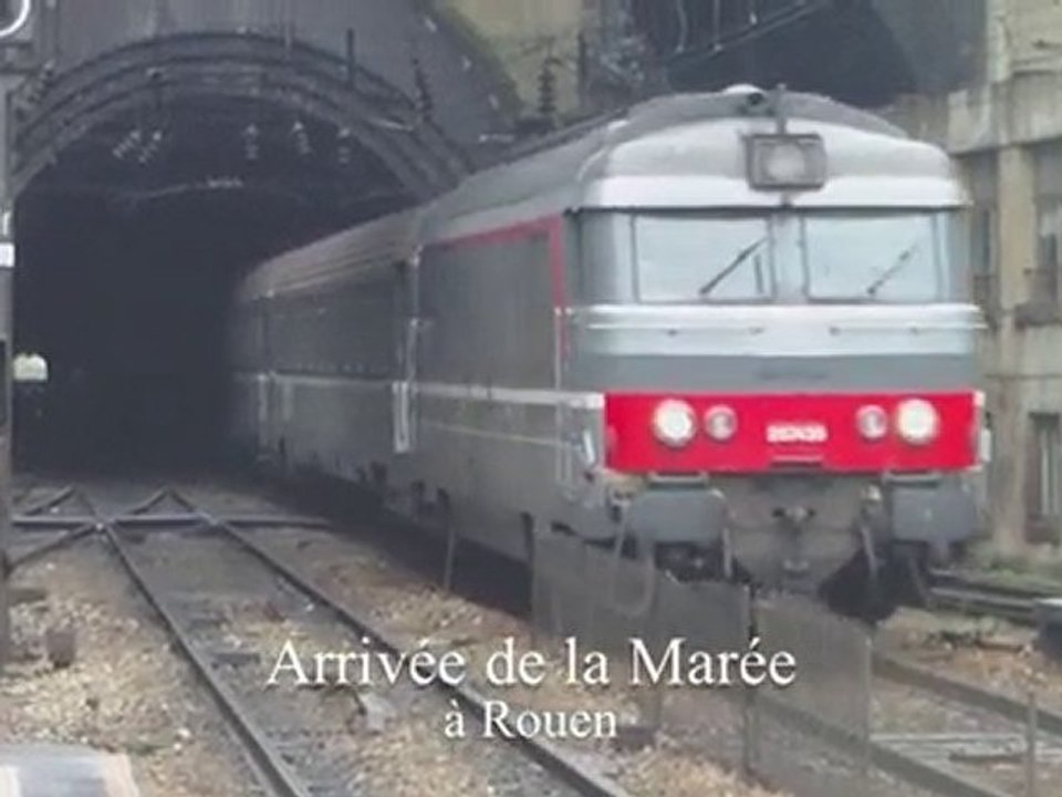 Rame tractée Dieppe & rouen