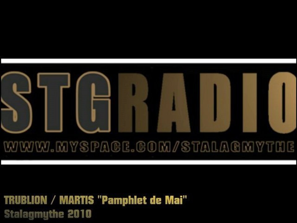 TRUBLION / MARTIS  "Pamphlet de Mai"