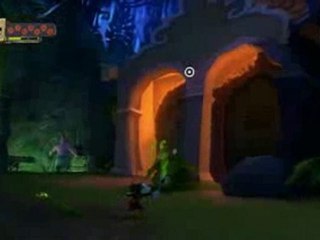 Epic Mickey gameplay walkthrough E3 2010