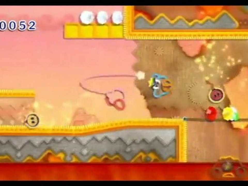 Kirby Epic Yarn Gameplay E3 Trailer