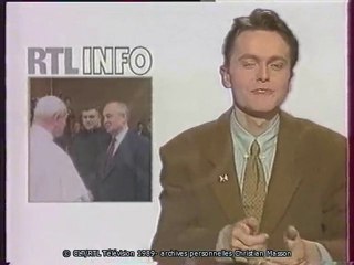 Martin Igier-début flash info RTL Télévision (01/12/1989)